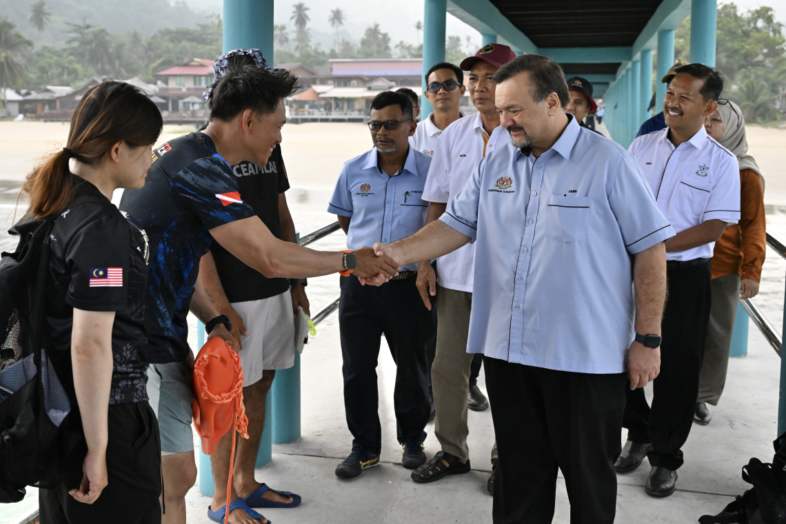 Sesi Lawatan Kerja Ke Pulau Tioman, Pahang
